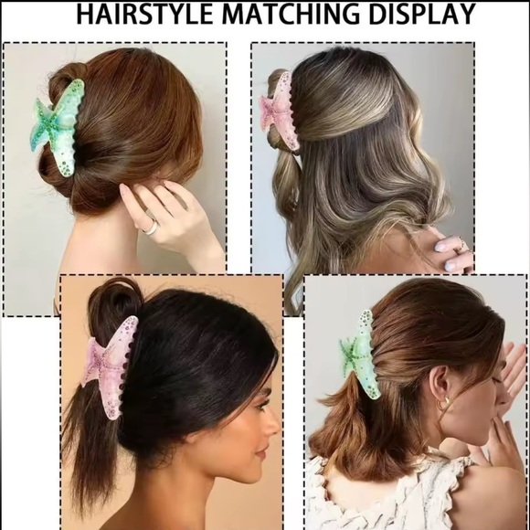 Coastal Vintage Starfish Clip – Elegant Hair Accessory main image 9